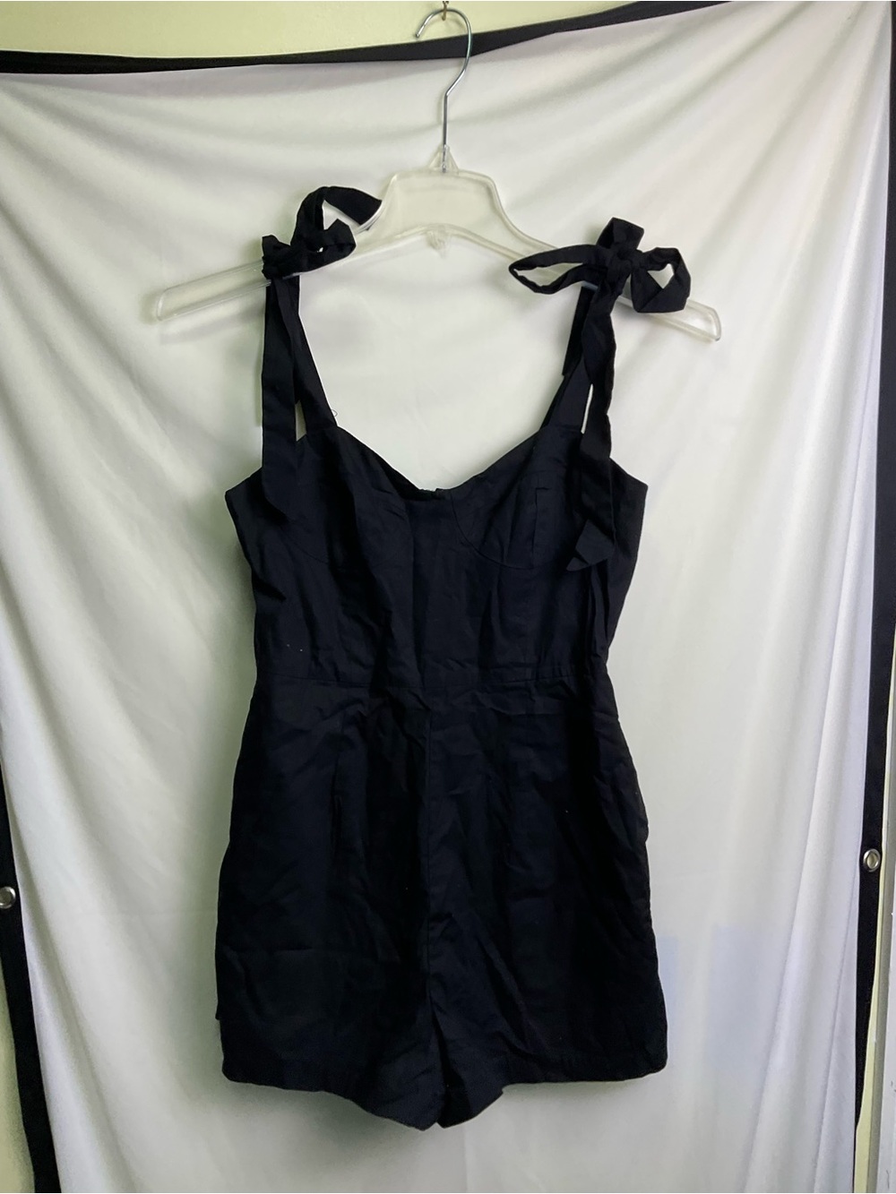 Anthropologie Hutch Corset Black Romper